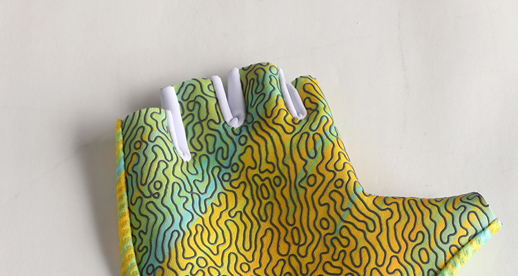 personalised cycling gloves